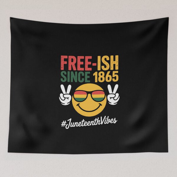 Item preview, Juneteenth Freedom June 19 1865 Smile Face designed and sold by DeadlockCrew.