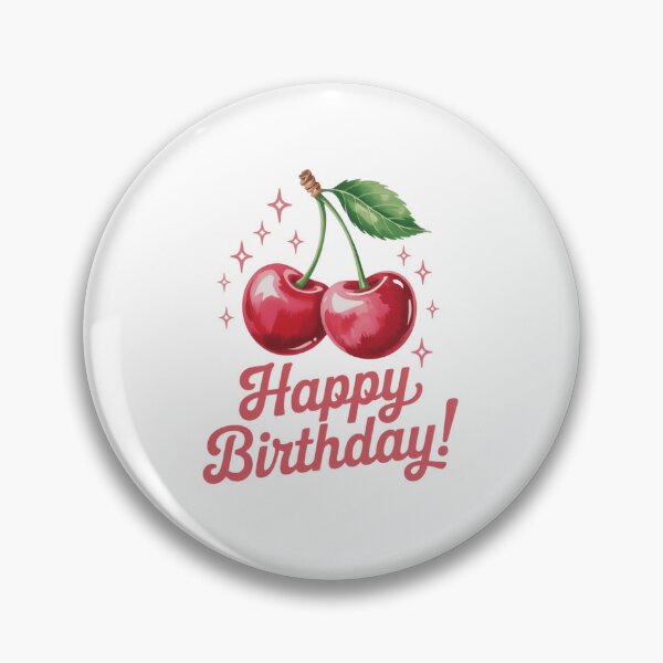 Item preview, happy birthday cherry designed and sold by ArtQueen777.