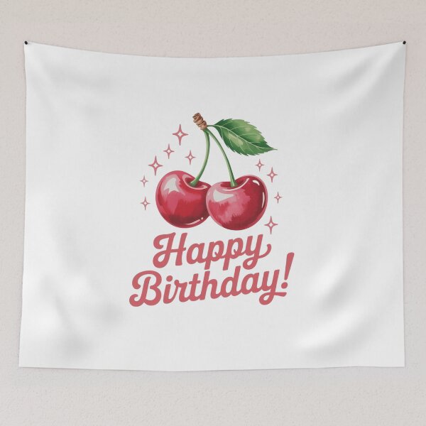 Item preview, happy birthday cherry designed and sold by ArtQueen777.