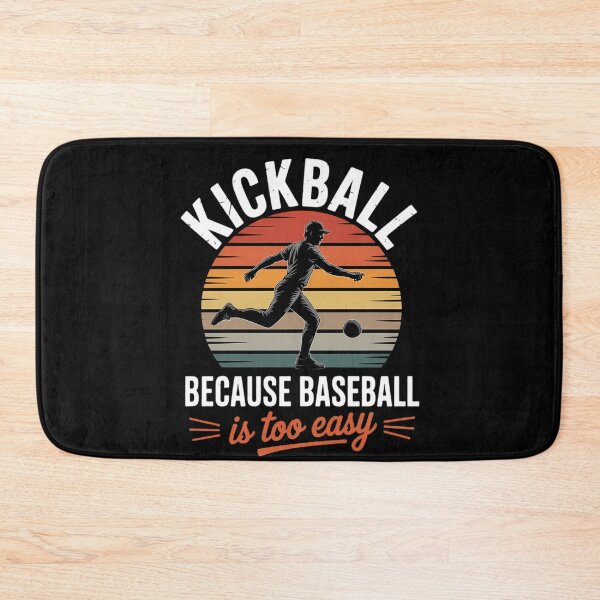 Item preview, Kickball Player Funny Joke Baseball designed and sold by DeadlockCrew.