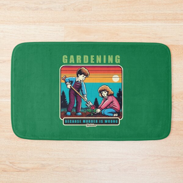 Item preview, Gardening Because Murder Is Wrong  designed and sold by Scaryzz.