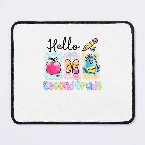 Item preview, Hello Second Grade Gingham Pencil Apple Backpack Girl designed and sold by facegm.