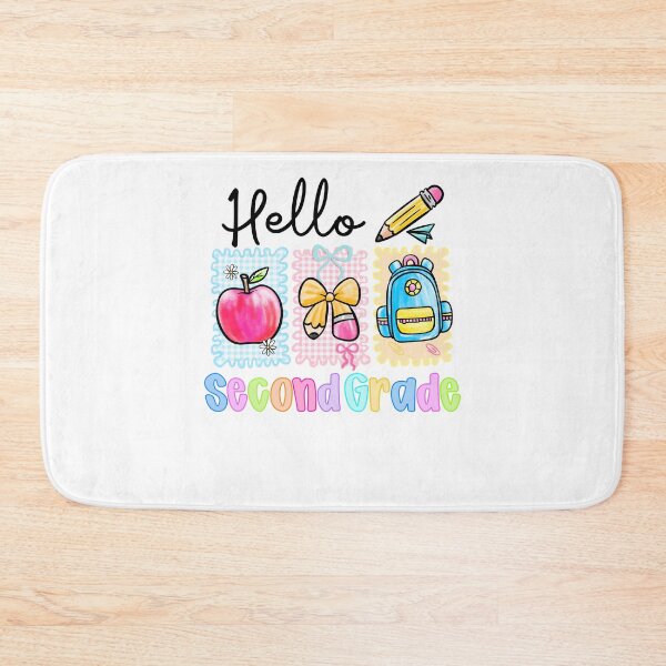 Item preview, Hello Second Grade Gingham Pencil Apple Backpack Girl designed and sold by facegm.