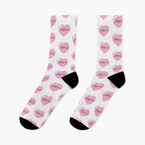 Item preview, Addison Name with Pink Heart  designed and sold by Monika Howarth.