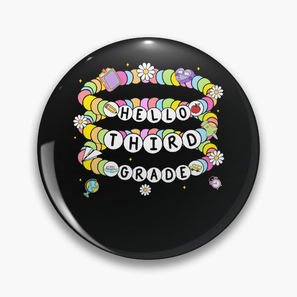 Item preview, Hello Third Grade Kawaii Beaded Bracelet Back to School designed and sold by facegm.
