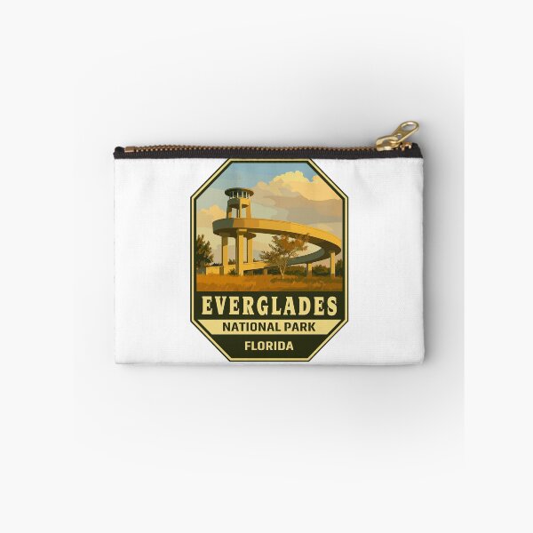 Item preview, Everglades National Park Retro Swamp Wildlife Sticker designed and sold by Ismeal Von.