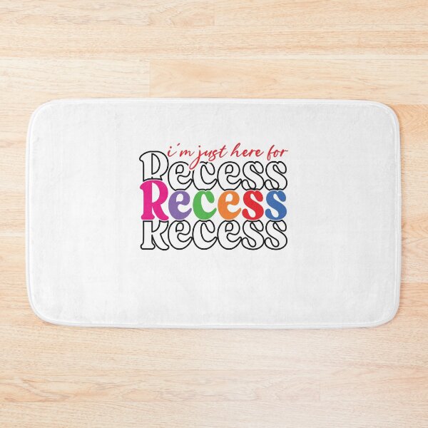 Item preview, I’m Just Here for Recess Funny Colorful Teacher Student designed and sold by facegm.