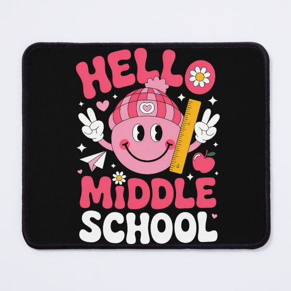 Item preview, Middle School Smile Face Teacher Back To School designed and sold by savrmiller.
