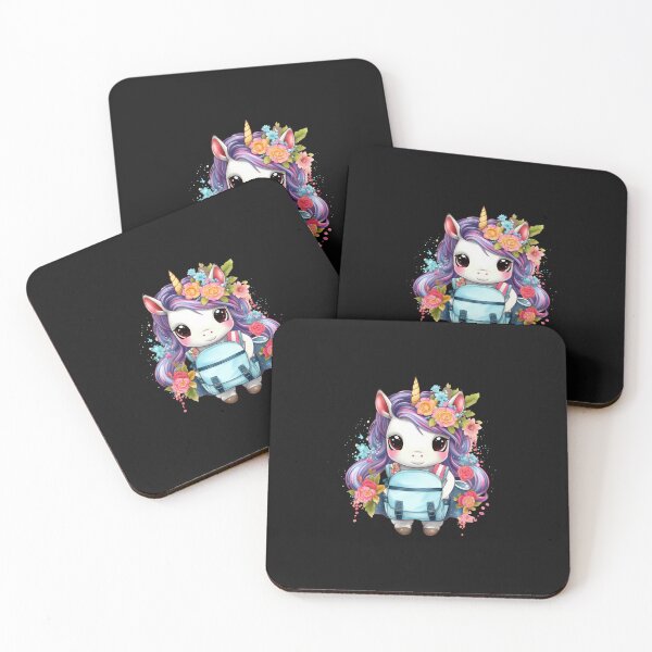 Item preview, Kawaii Bookish Unicorn Back to School Magic designed and sold by facegm.