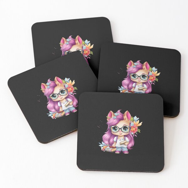Item preview, Kawaii Bookish Unicorn Back to School Magic designed and sold by facegm.