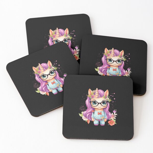 Item preview, Kawaii Bookish Unicorn Back to School Magic designed and sold by facegm.