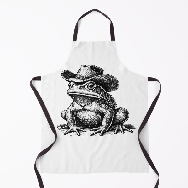 Item preview, Vintage Retro 90s Frog Western Wild West Weirdcore designed and sold by Kimberley King Art King Art.
