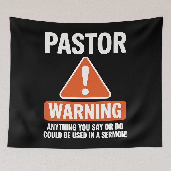 Item preview, Pastor Sayings Funny Church Jesus Faith designed and sold by savrmiller.