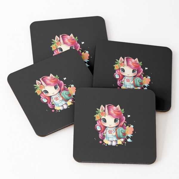 Item preview, Kawaii Bookish Unicorn Back to School Magic designed and sold by facegm.