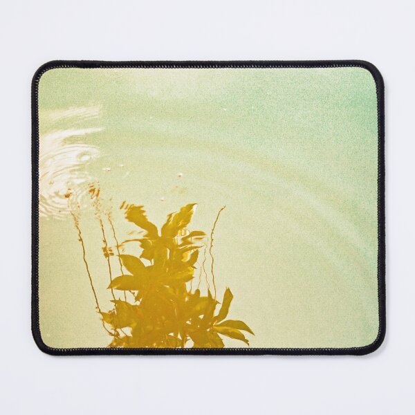 Item preview, Botanical Reflection in Water with Ripples – Dreamy Nature Wall Art designed and sold by Rowena Ko.