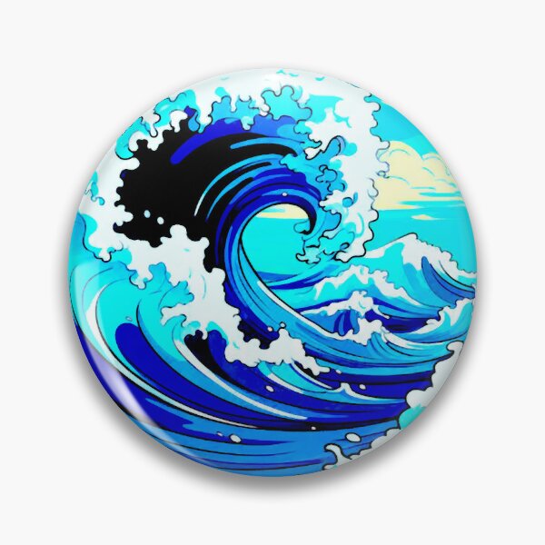 Item preview, Waves designed and sold by ViaARTfactory.