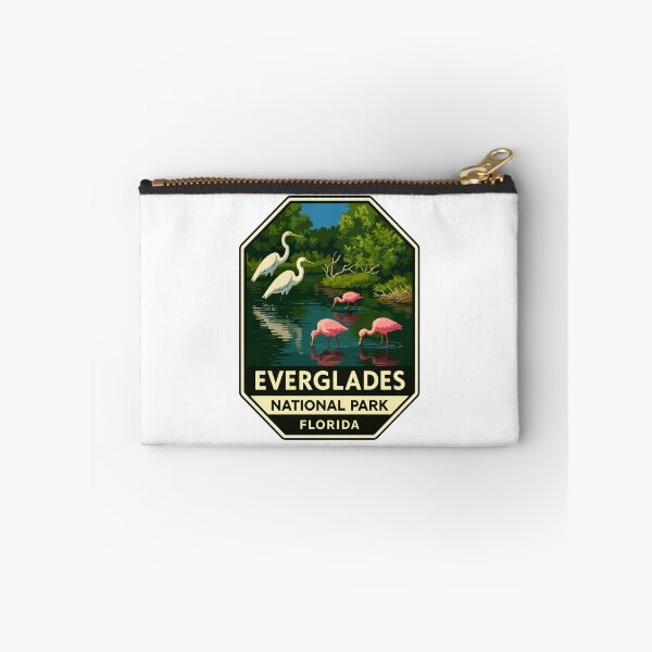 Item preview, Everglades National Park Retro Swamp Wildlife Sticker designed and sold by Ismeal Von.