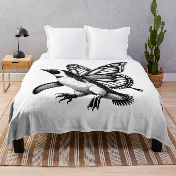 Item preview, Vintage Retro Flying Penguin With Butterfly Wings designed and sold by Kimberley King Art King Art.