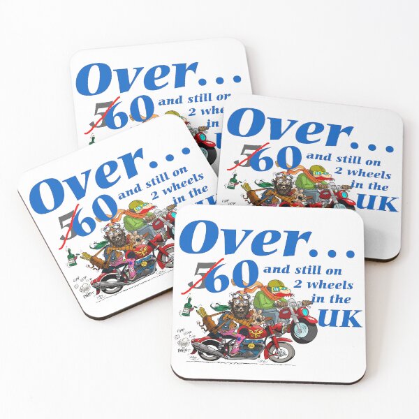 Item preview, Over 60 & still on 2 wheels designed and sold by Pugwashuk.