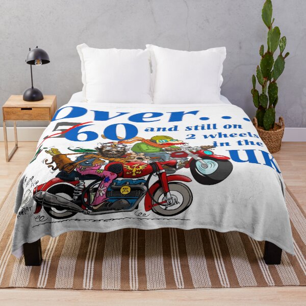 Item preview, Over 60 & still on 2 wheels designed and sold by Pugwashuk.