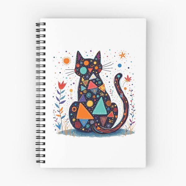 Item preview, Whimsical Abstract Cat Feline Fanstasia designed and sold by Blok45.