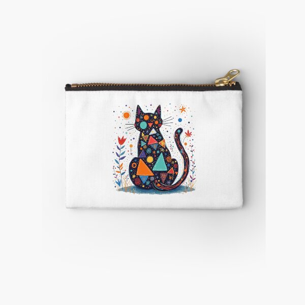 Item preview, Whimsical Abstract Cat Feline Fanstasia designed and sold by Blok45.
