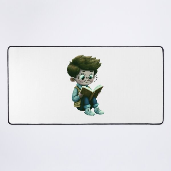 Item preview, Cute small boy Reading the book  designed and sold by Sameerc24.