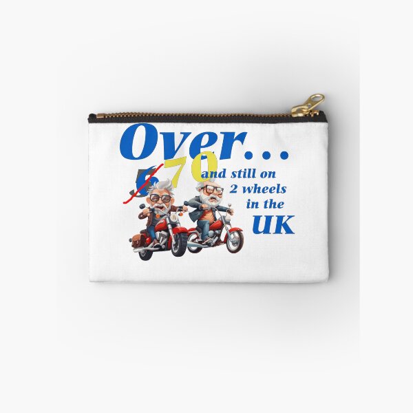 Item preview, Over 70 & still on 2 wheels designed and sold by Pugwashuk.