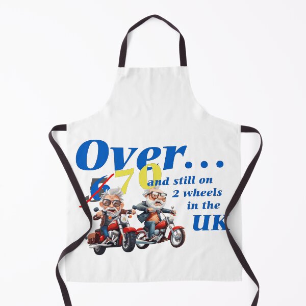Item preview, Over 70 & still on 2 wheels designed and sold by Pugwashuk.