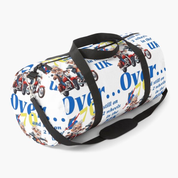 Item preview, Over 70 & still on 2 wheels designed and sold by Pugwashuk.