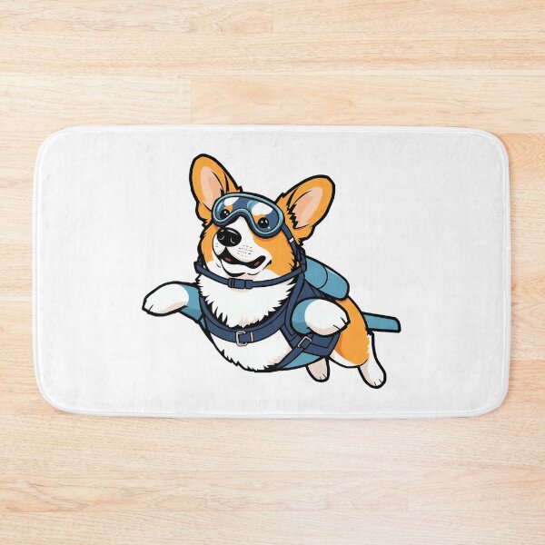 Item preview, A corgi swimming in a diving suit designed and sold by DOG DESIGN.
