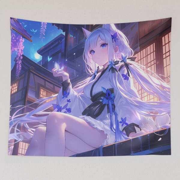Item preview, Illustrious Wisteria Glow Azur Lane Anime Elegant Radiance designed and sold by mildaclairmo.