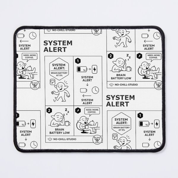 Item preview, System Alert: Critical Malfunction — The N0-Chill User-Manual Series designed and sold by N0-Chill-Studio.