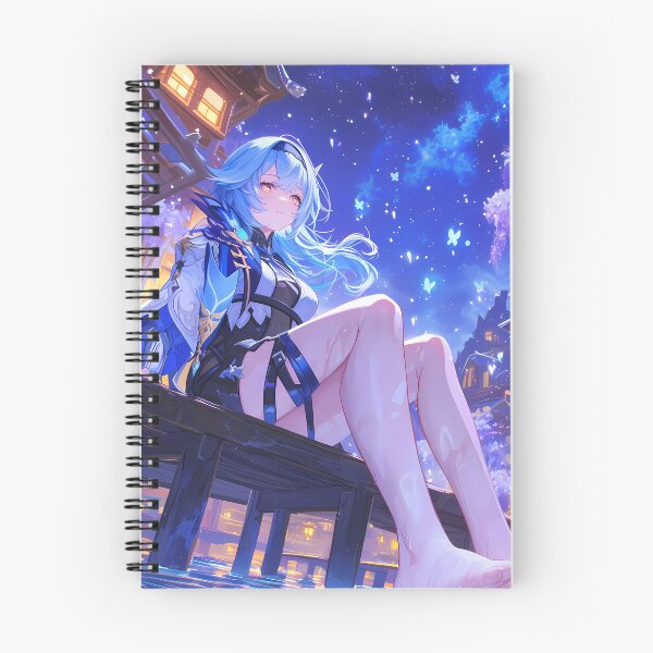 Item preview, Game Eula Genshin Impact Anime Cryo Maiden Wisteria Twilight Arc designed and sold by mildaclairmo.