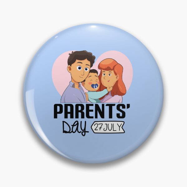 Item preview, 27 July Parents' Day - Wacky Holidays designed and sold by ChemicalXShop.