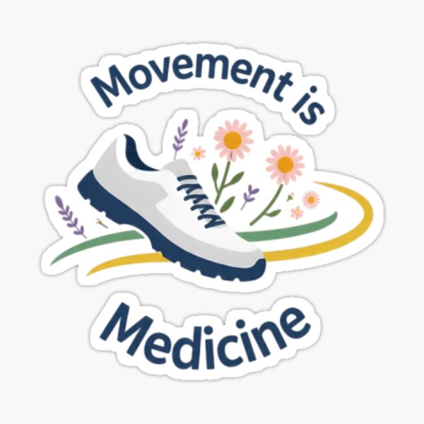 Item preview, Movement is Medicine designed and sold by Siddhaaura.