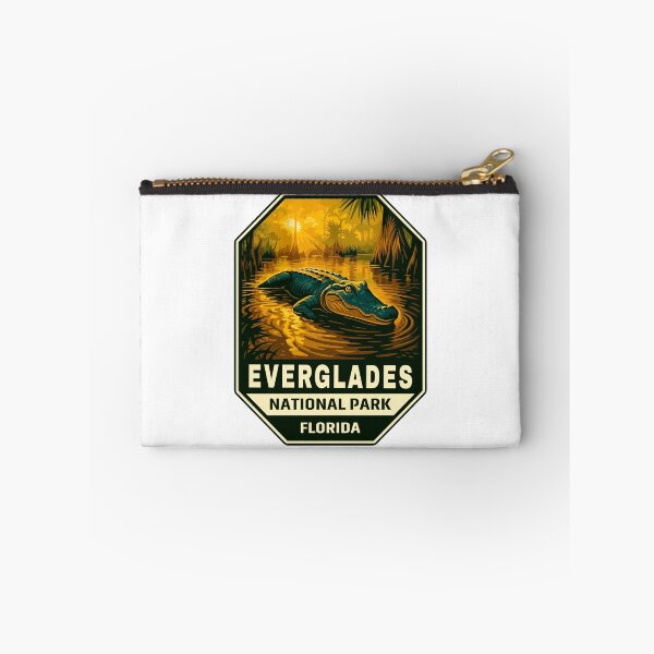Item preview, Everglades National Park Retro Swamp Wildlife Sticker designed and sold by Ismeal Von.