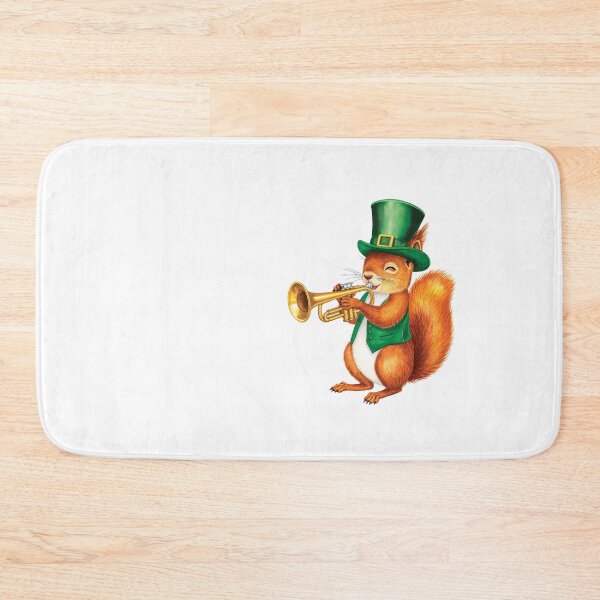 Item preview, Squirrel Playing Trumpet: Red designed and sold by caffin8ed.
