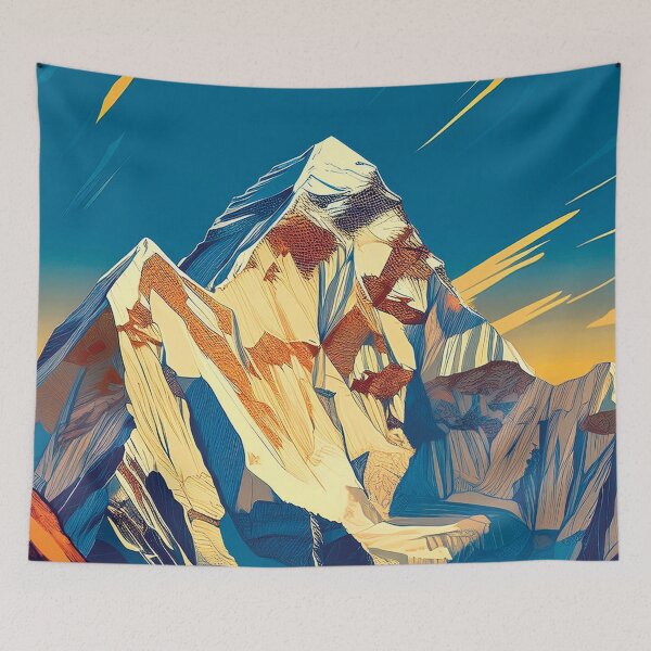 Item preview, Everest, Highest mountain on Earth designed and sold by CharlottePlaceArt.