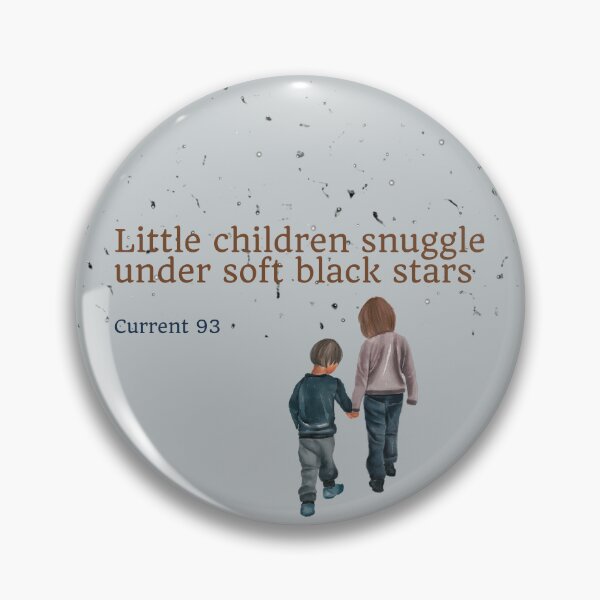 Item preview, Soft black stars Current 93 fan art designed and sold by Etaipal.