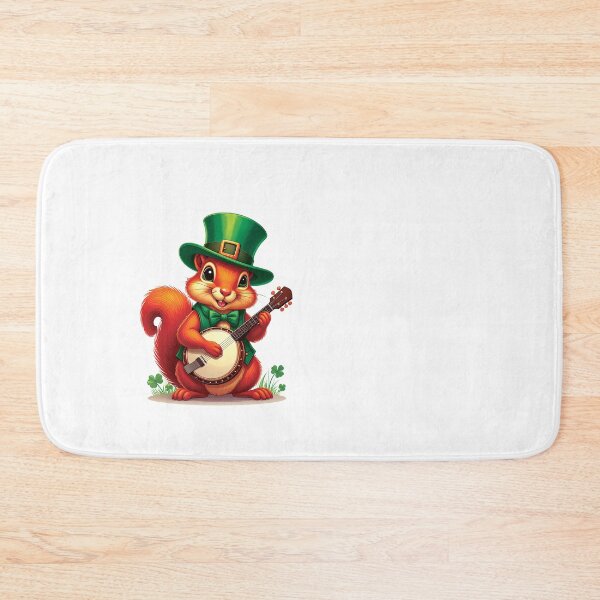 Item preview, Irish Red Squirrel Playing Banjoo: Red designed and sold by caffin8ed.
