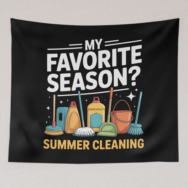 Item preview, Summer Cleaning School Custodian Funny Cute designed and sold by tearbytea.