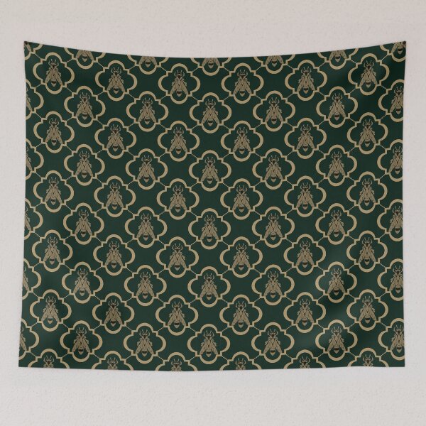 Item preview, Seamless Bee Pattern – Cute Nature-Inspired Textile Design designed and sold by RYNTStore.