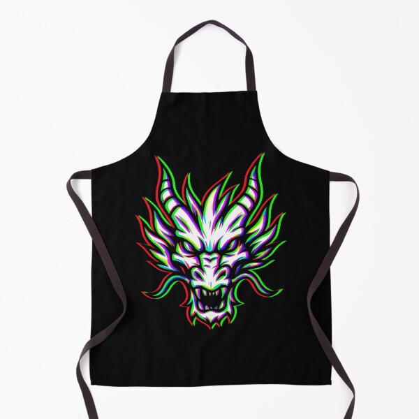 Item preview, RGB Glitch Vaporwave Dragon designed and sold by Charisma Enigma.