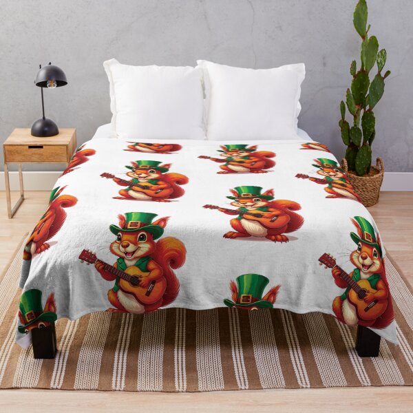 Item preview, Squirrel Playing Guitar: Red designed and sold by caffin8ed.