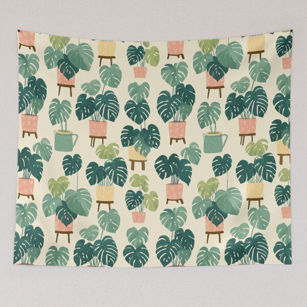 Item preview, Botanical Monstera Pattern designed and sold by bapupa.