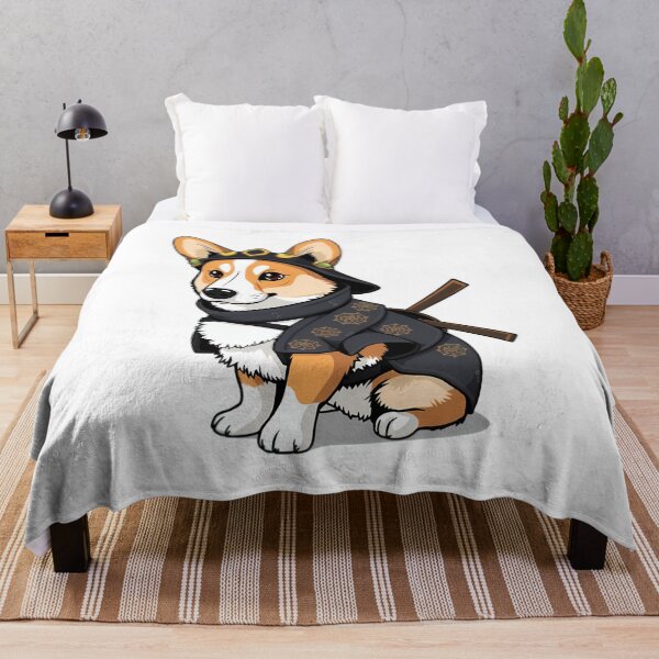 Item preview, A corgi dressed in a Japanese samurai costume designed and sold by DOG DESIGN.