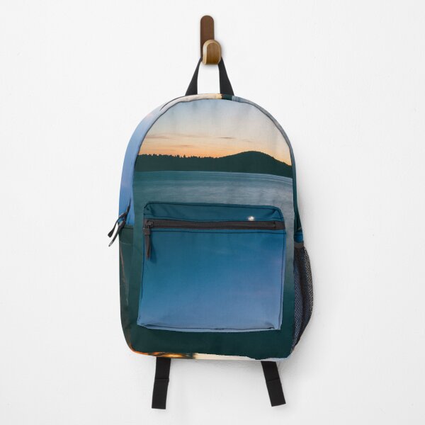 Item preview, Moonlit Shoreline – Vertical Tranquil Dusk Coast Print designed and sold by Ellaire.