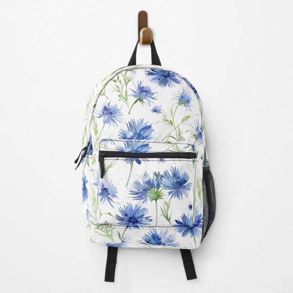 Item preview, Blue Cornflowers Watercolor designed and sold by CoolPixels.