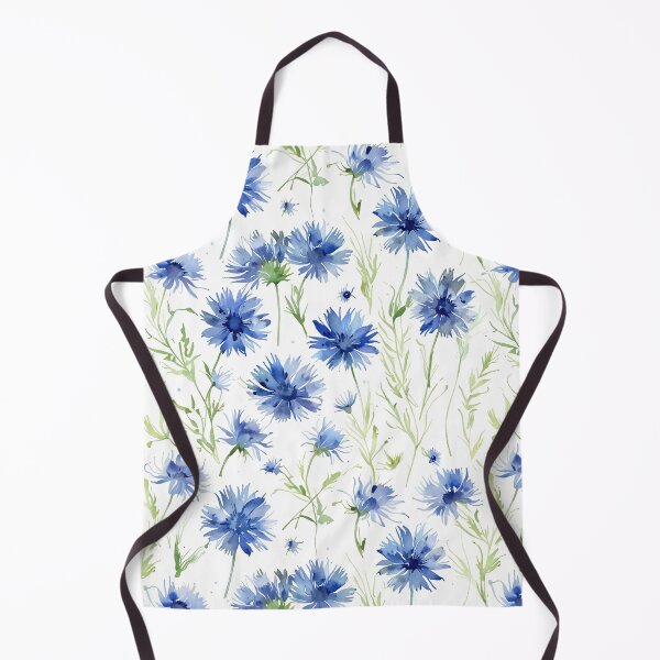 Item preview, Blue Cornflowers Watercolor designed and sold by CoolPixels.